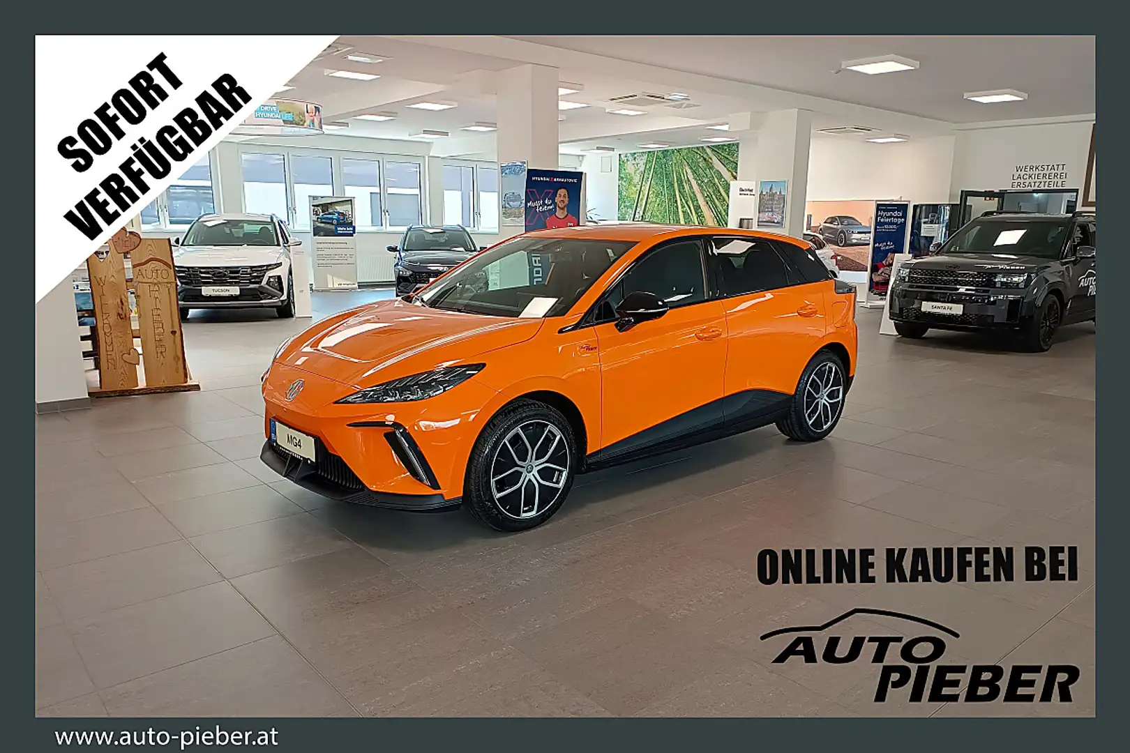 MG MG4 64 kWh Luxury *LED*Navi*360°-Cam* Orange - 1