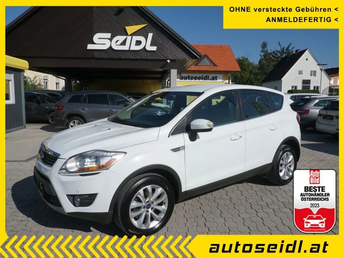 Ford Kuga 2,0 Titanium 4x4 TDCI *ALLRAD* Weiß - 1