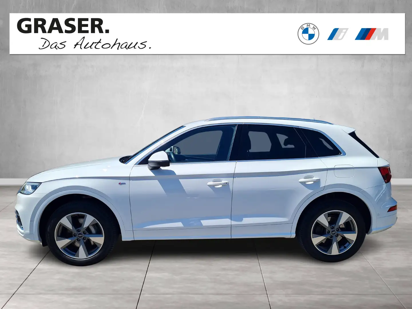 Audi Q5 55 TFSI e quattro S tronic DAB LED RFK PDC Weiß - 2