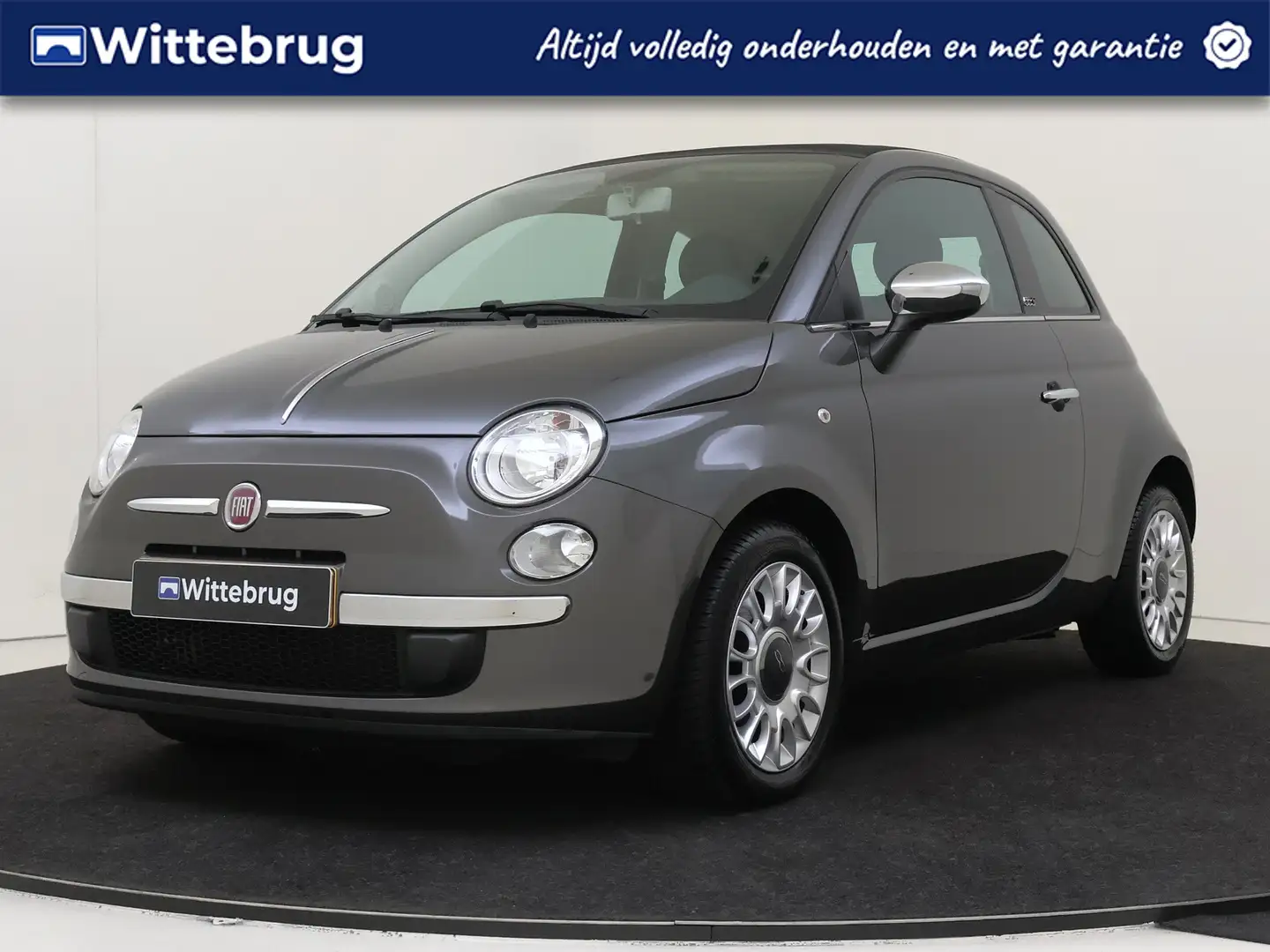 Fiat 500C 0.9 80PK Turbo Easy Cabriolet | Parkeerhulp | Velg Gris - 1