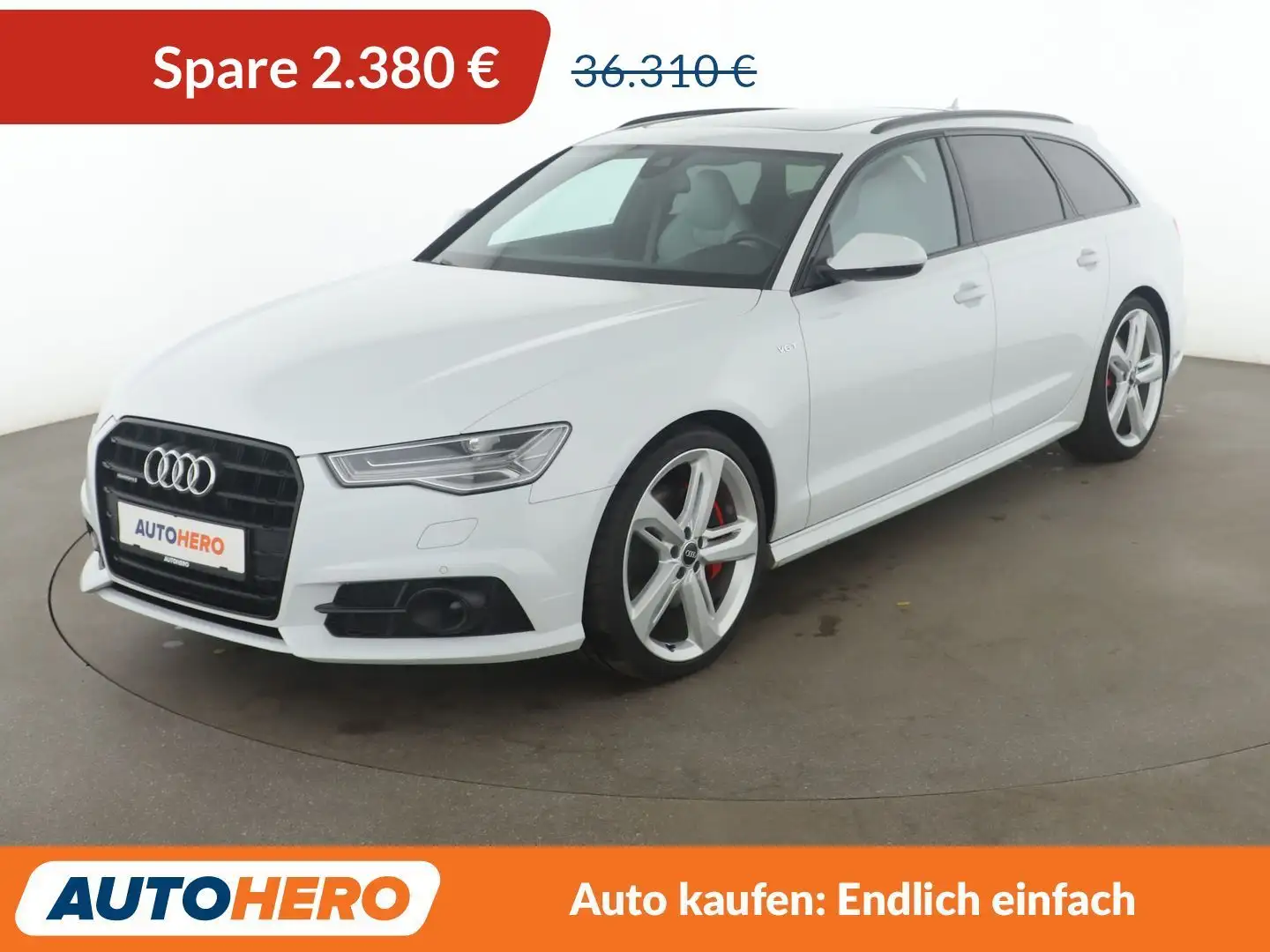 Audi A6 3.0 V6 TDI clean diesel quattro Comp. Aut.*ACC*CAM Weiß - 1