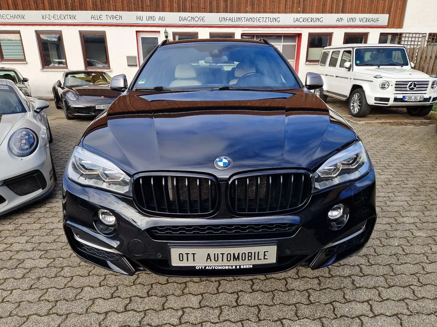 BMW X6 M D "SEHR GEPFLEGT" 21ZOLL,8FACH,GARANTIE Zwart - 2