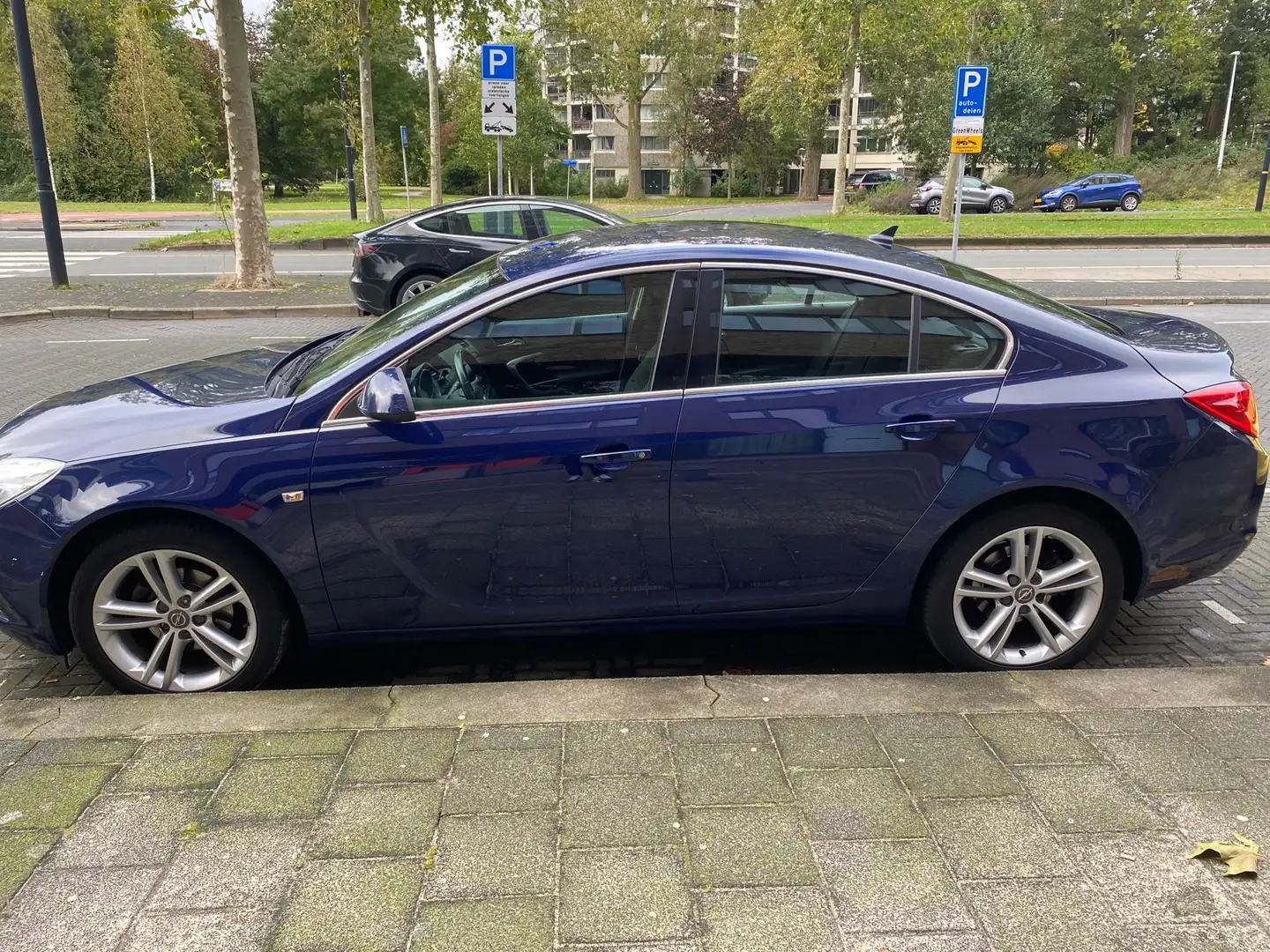 Opel Insignia 1.6 Edition - Verkocht Blauw - 1