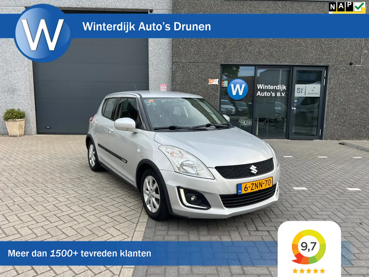 Suzuki Swift 1.2 Dynamic EASSS Airco! Carplay! Cruise! Nap! Grijs - 1