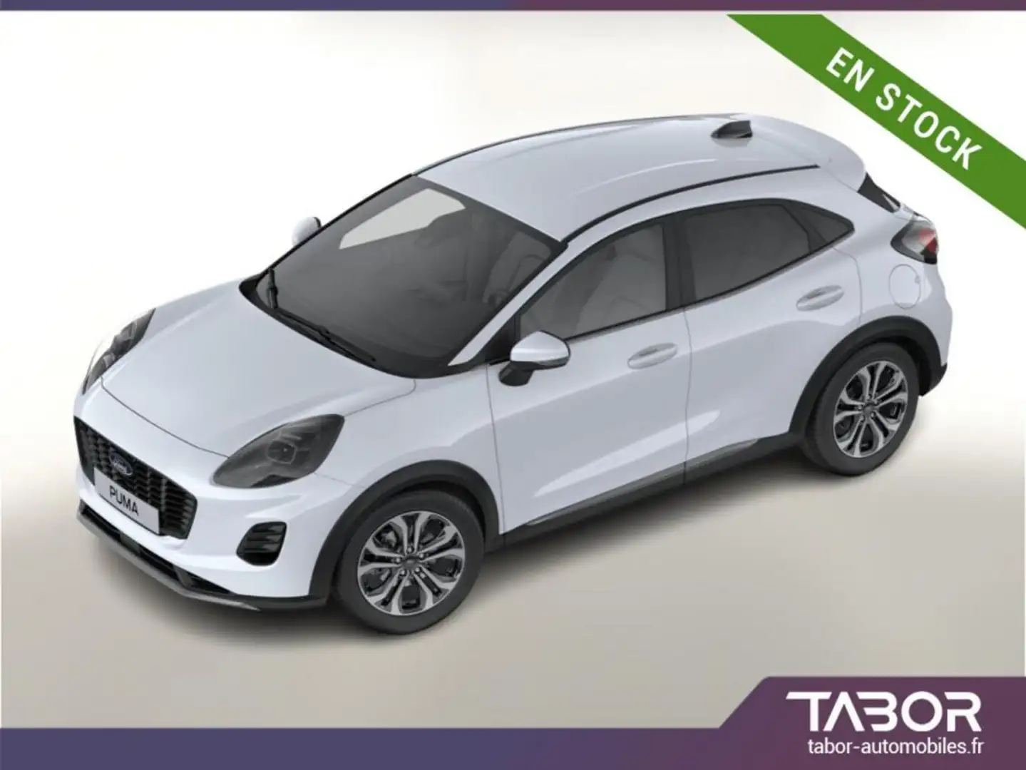 Ford Puma 1.0 EB 155 MHEV A7 Tit ACC 360° LED Alb - 1