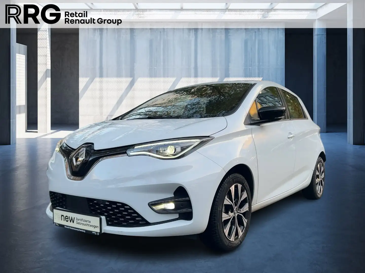 Renault ZOE Z.E. 50 R135 Evolution  Apple CarPlay PDC BT Weiß - 1