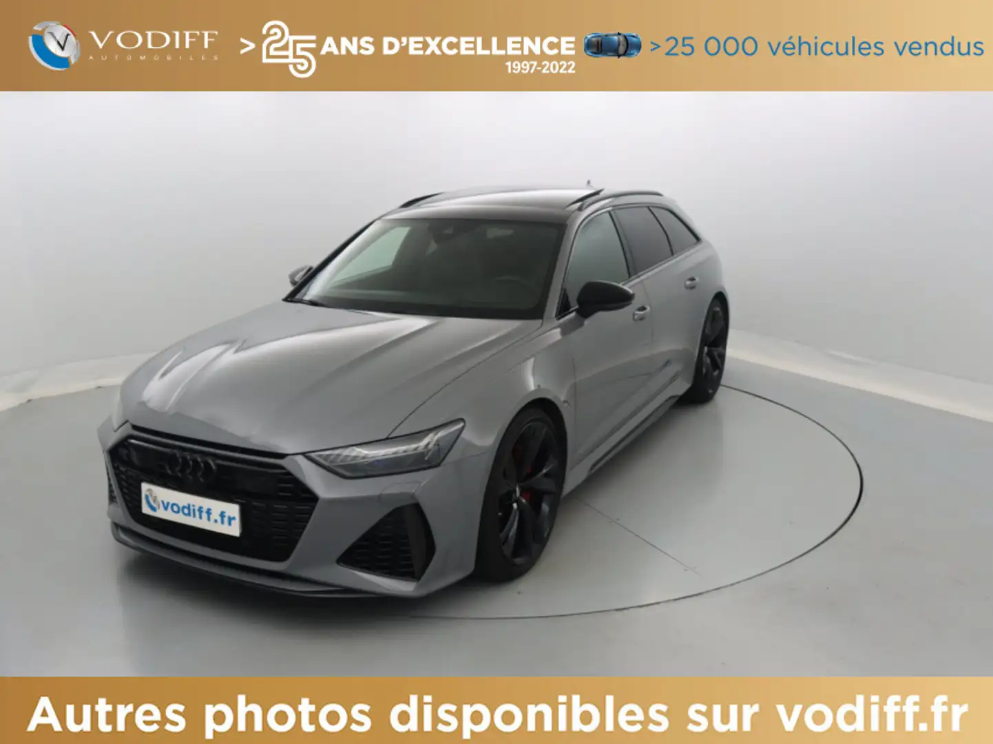 Audi RS6 AVANT 4.0 V8 QUATTRO 600 CV TIPTRONIC Gris - 1