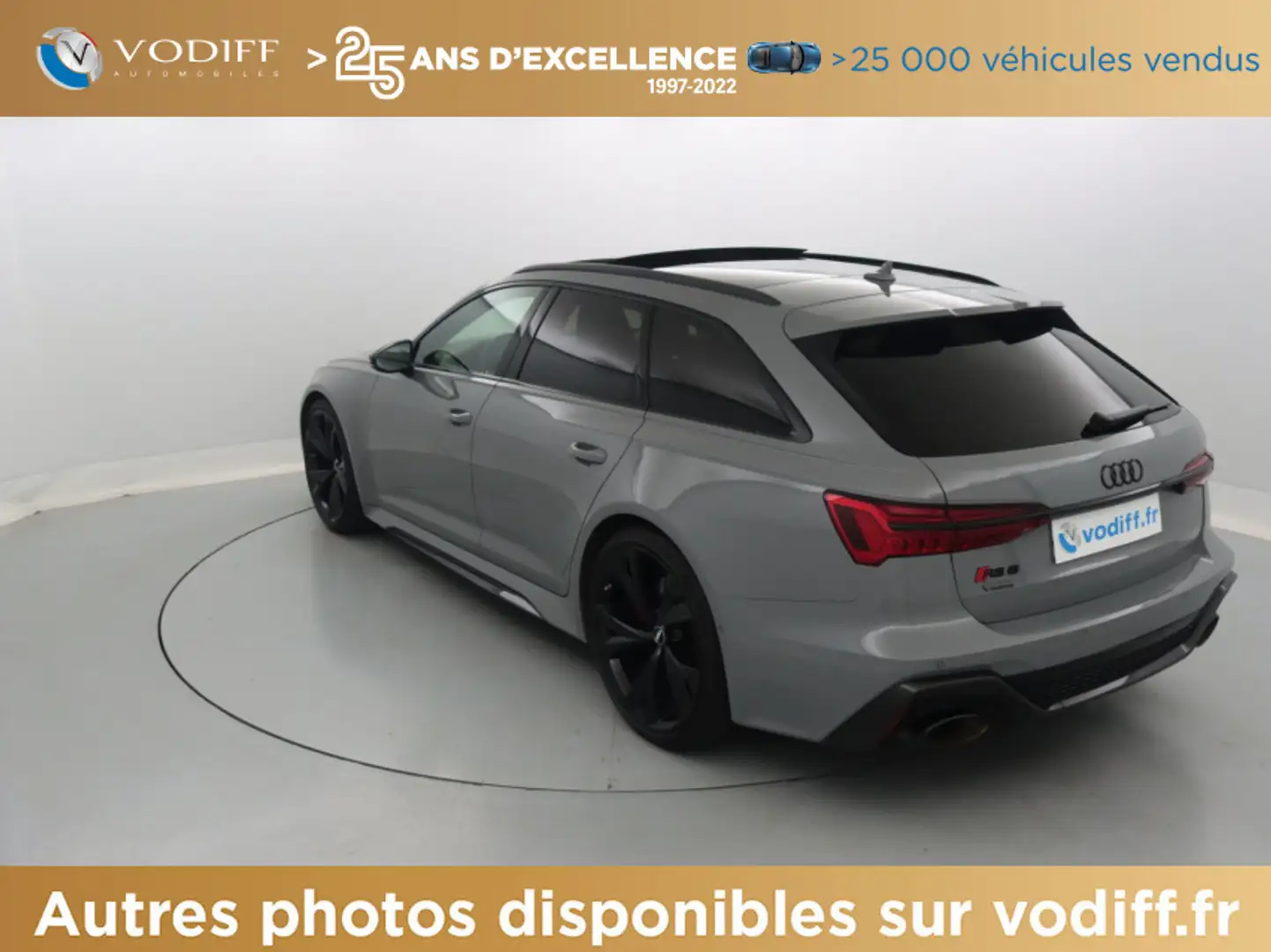 Audi RS6 AVANT 4.0 V8 QUATTRO 600 CV TIPTRONIC Gris - 2