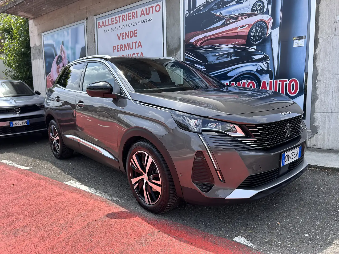 Peugeot 3008 3008 1.5 bluehdi GT-Line TETTO PANORAMICO APRIBILE Gris - 1