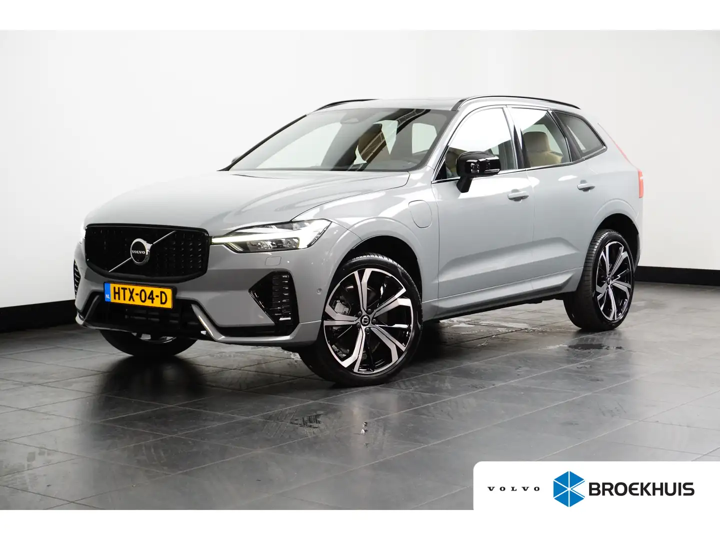 Volvo XC60 T8 Plus Dark | Amber Leder | Luchtvering | Trekhaa Gris - 1