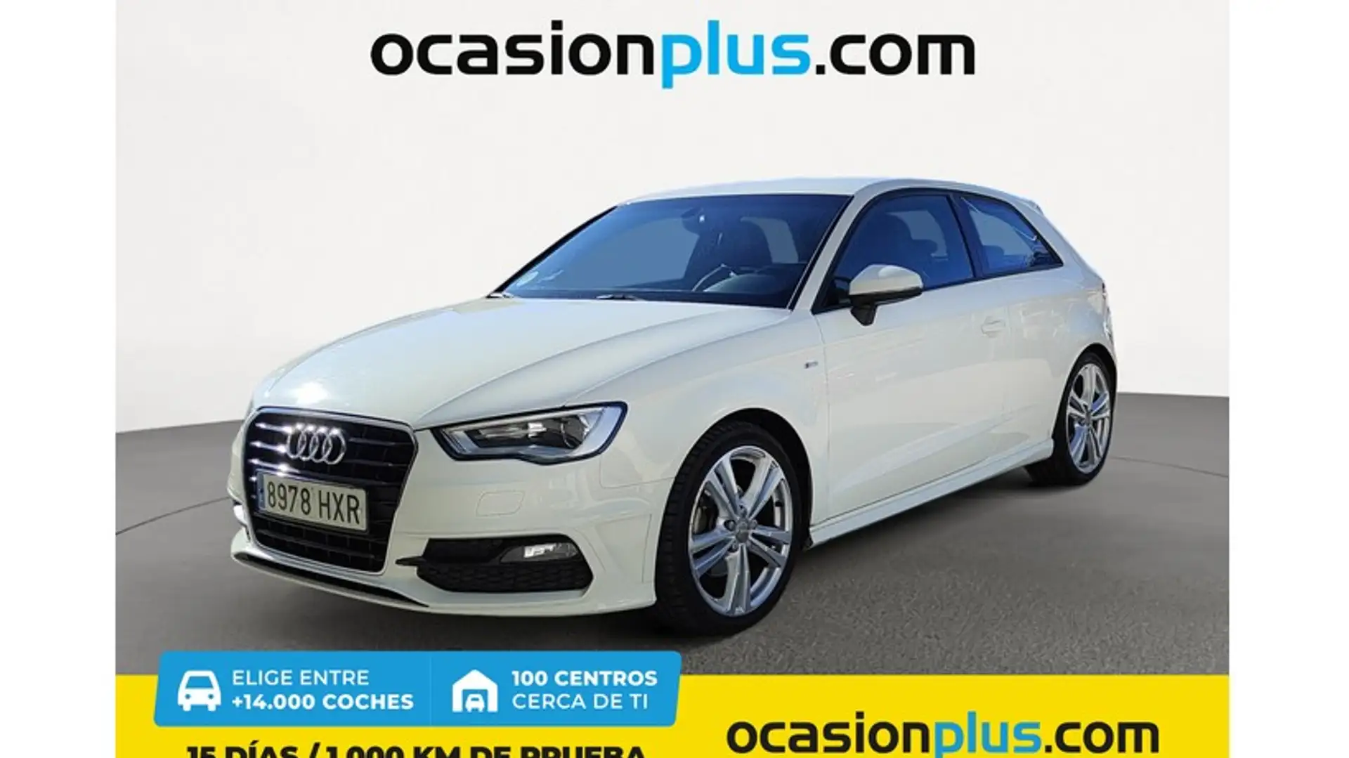 Audi A3 2.0TDI S line edition 150 Blanco - 1