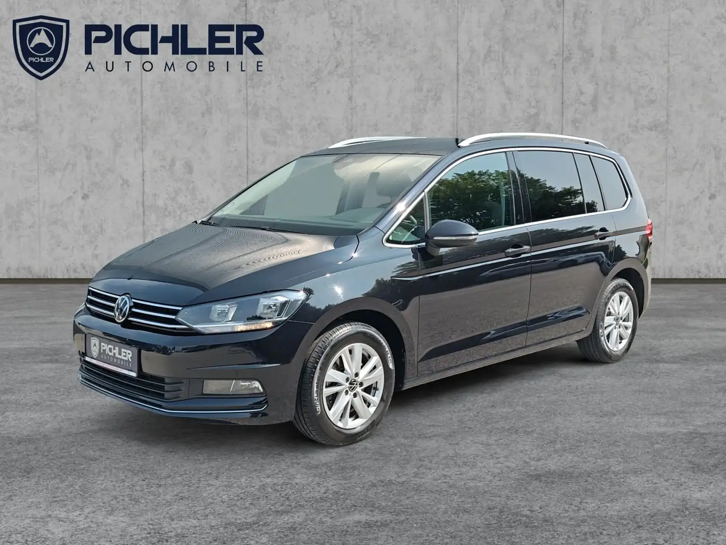 Volkswagen Touran Highline TSI DSG Schwarz - 1
