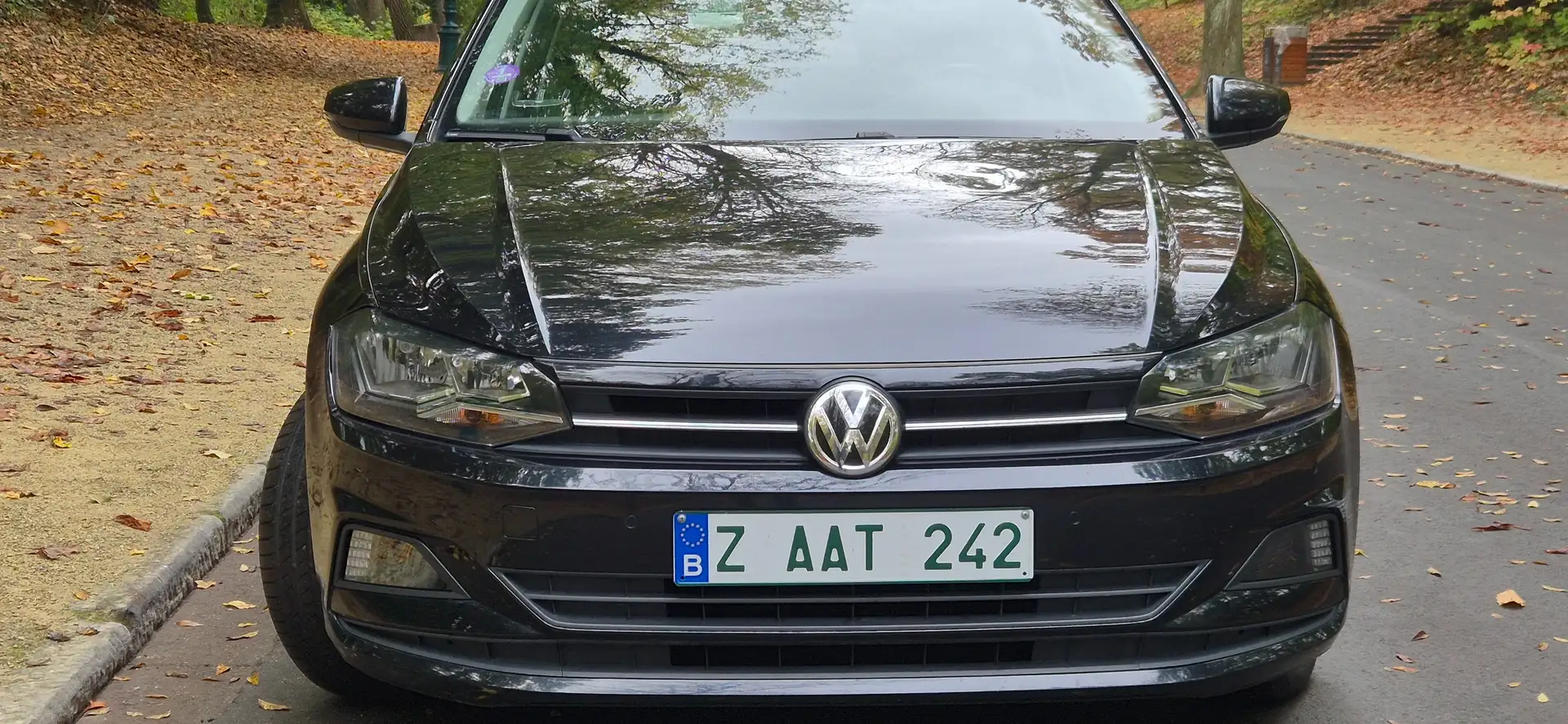 Volkswagen Polo Polo 1.0i   CT OK  AVEC CAR PASS  12 MOIS GARANTIE Zwart - 1