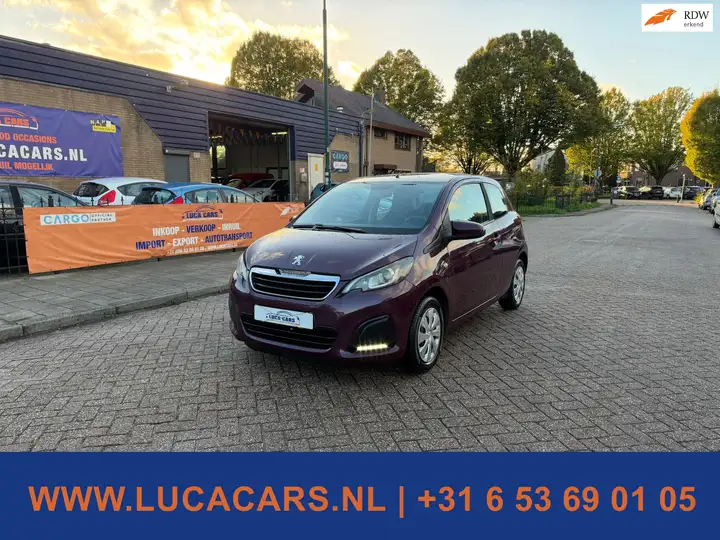 Peugeot 108 1.0 VTi Active Airco Cruise 2X SLEUTEL + BOEKJES!