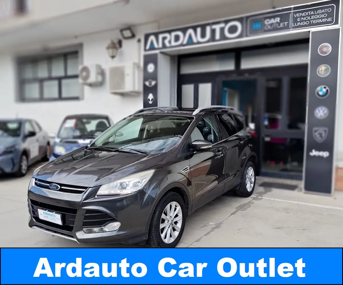 Ford Kuga Ford Kuga 2.0 Tdci Titanium Grigio - 1