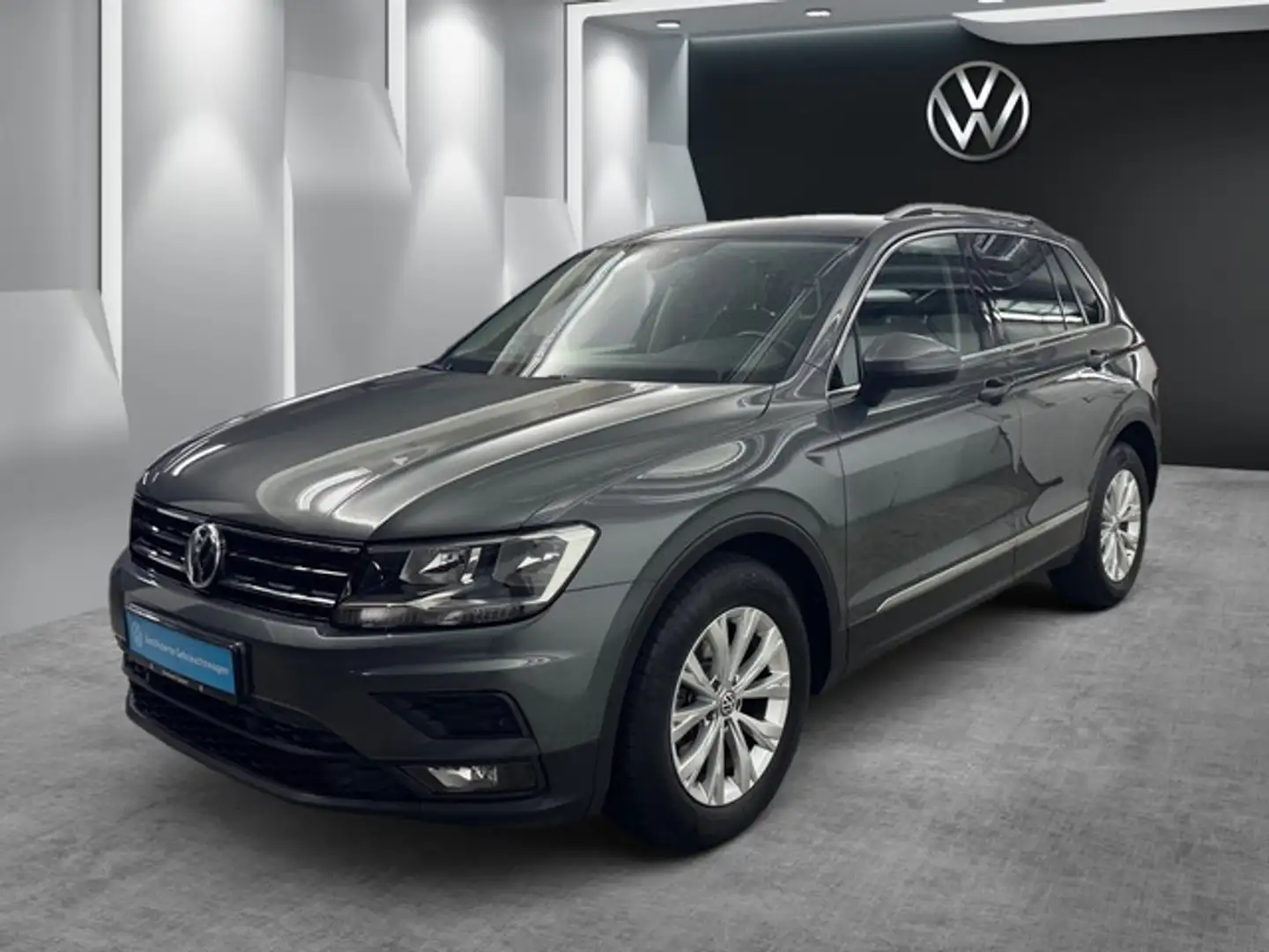 Volkswagen Tiguan 1.4TSI Comfortline GRA ACC NAVI SITZH Gris - 2