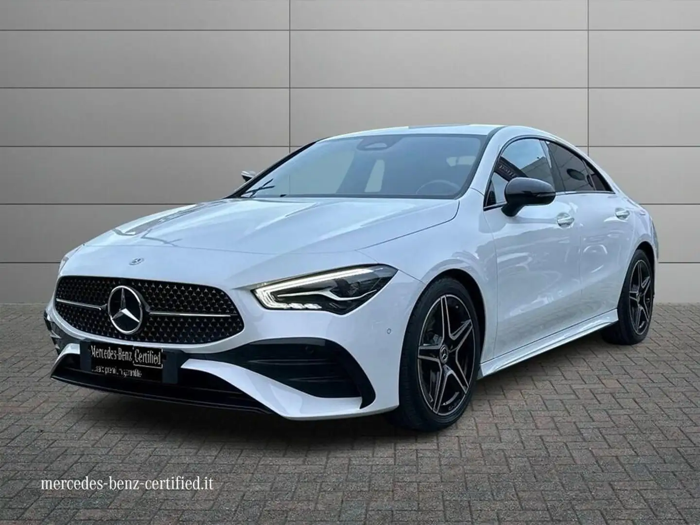 Mercedes-Benz CLA 220 Coupe d AMG Line Advanced Plus auto Blanc - 1