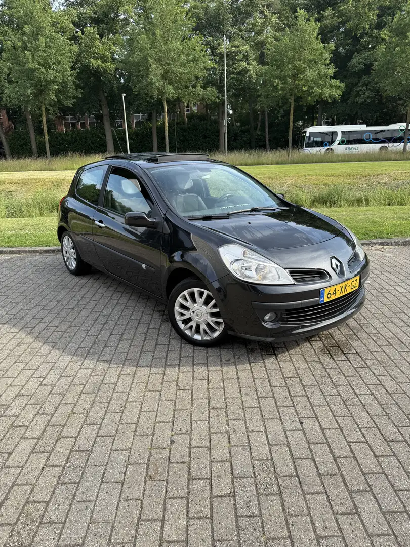 Renault Clio 1.6-16V Dynamique S Zwart - 1