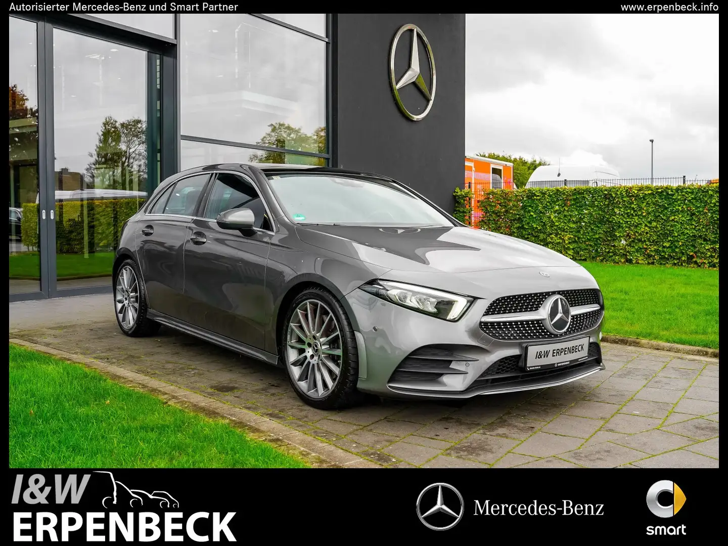 Mercedes-Benz A 250 A 250 AMG Pano AHK Kamera LED MBUX-Premium 19" Grau - 1