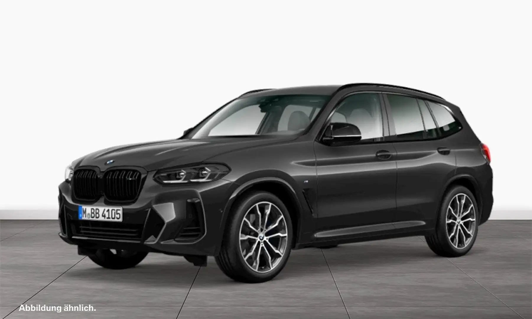 BMW X3 M 40d HiFi DAB LED WLAN Parkassistent AHK Shz Gris - 1