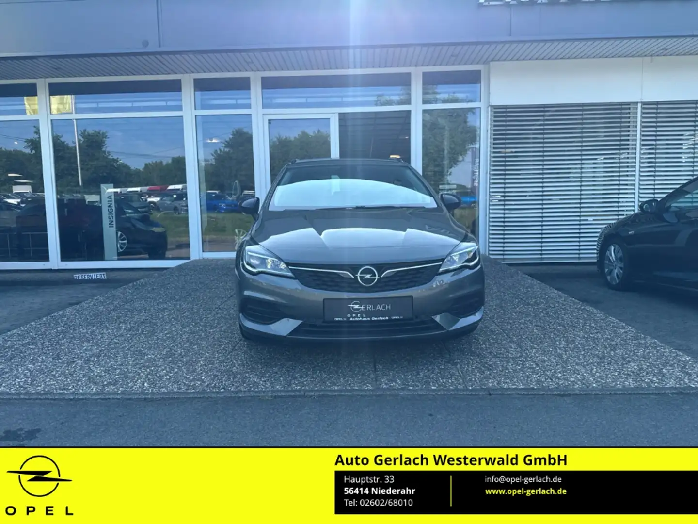 Opel Astra K Sports Tourer Edition Start Stop 1.2 Turbo EU6d Grigio - 2