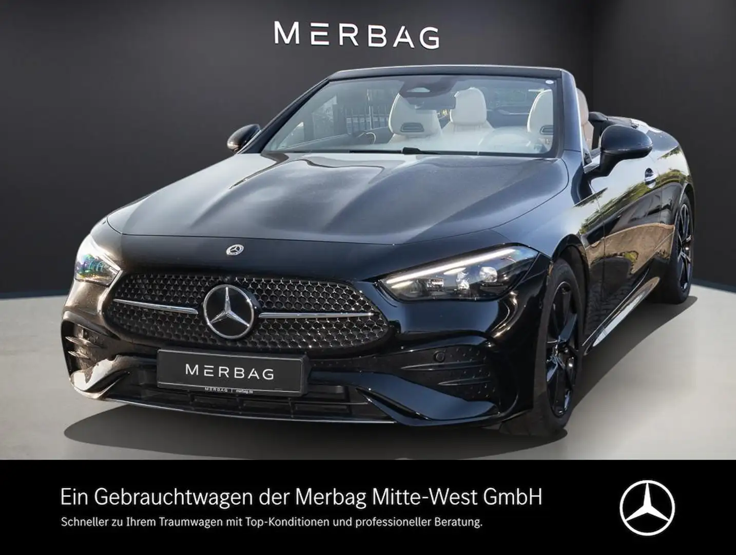 Mercedes-Benz CLE 220 d Cabriolet SpurW Sport W-Paket KeyLess Schwarz - 1