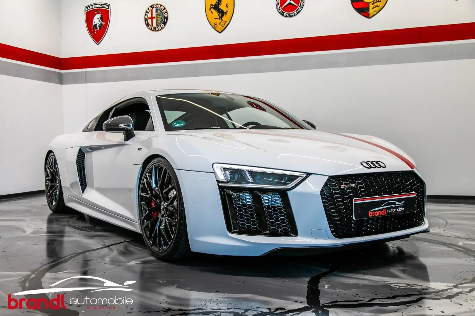 Audi R8 Coupe 5.2 V10 RWS /One of 999 /DE /APR Stage1 Blanc - 2