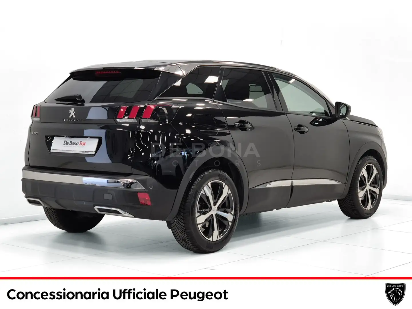 Peugeot 3008 1.2 puretech t allure s&s 130cv my18 Schwarz - 2