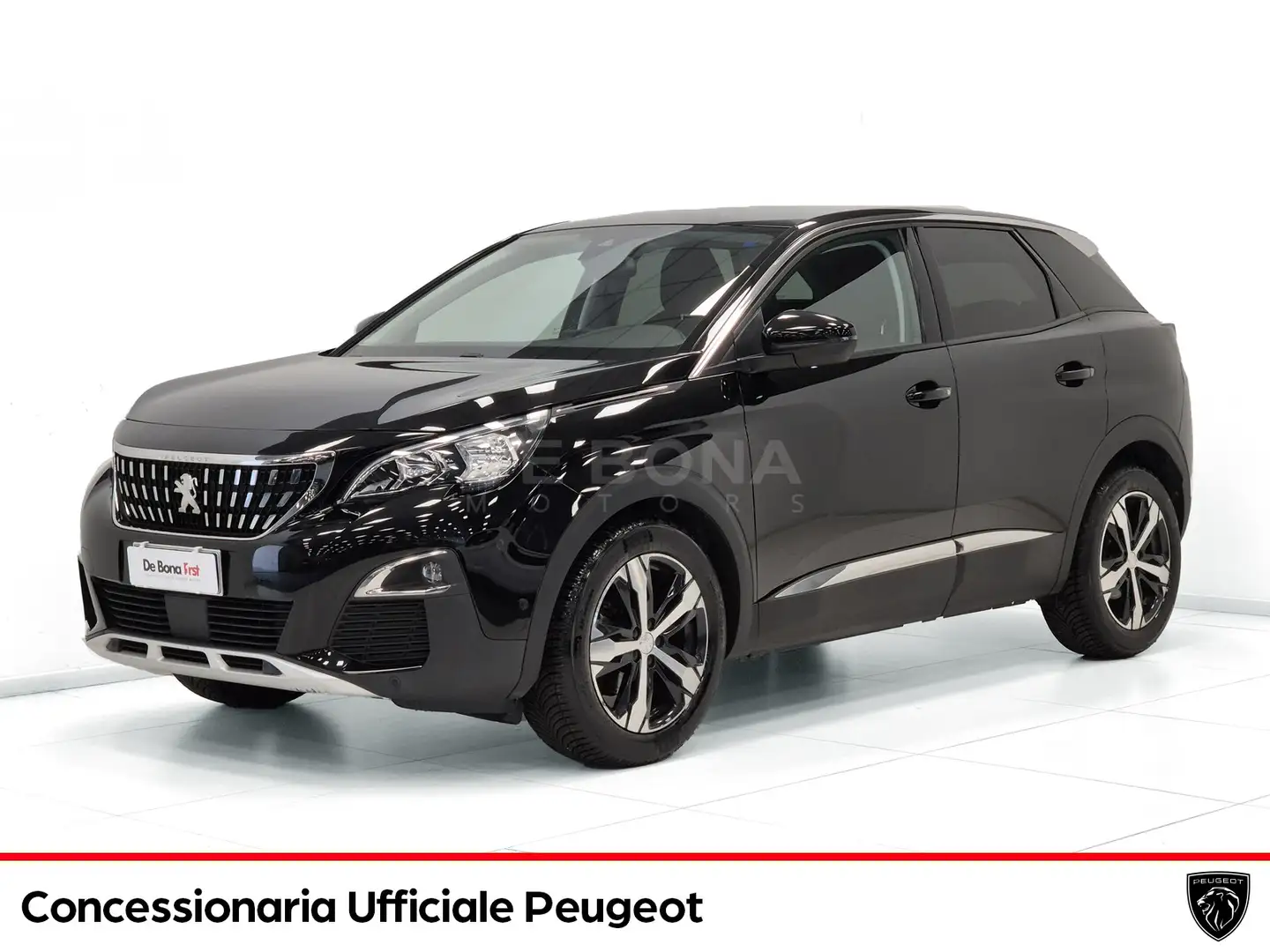 Peugeot 3008 1.2 puretech t allure s&s 130cv my18 Schwarz - 1