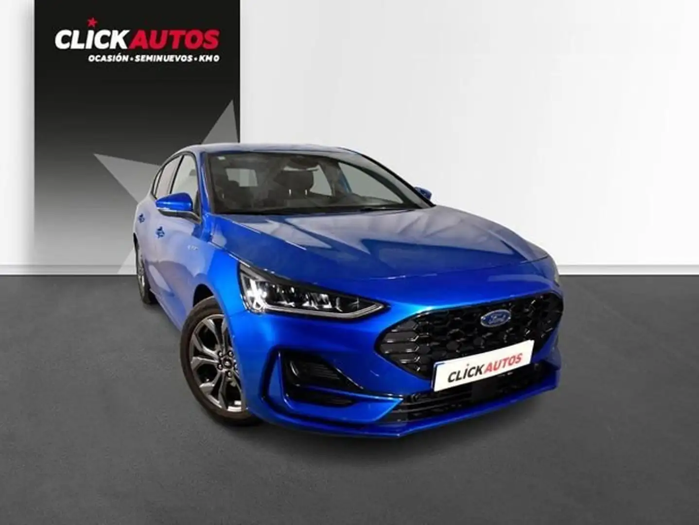Ford Focus 1.0 Ecoboost 125CV MHEV ST Line Azul - 2
