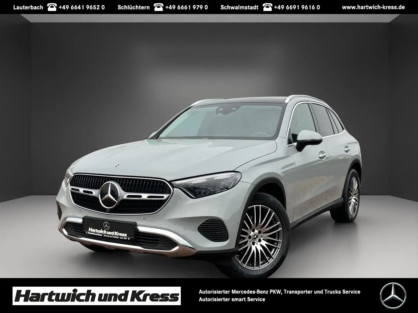 Mercedes-Benz GLC 300 GLC 300 4Matic Avantgarde+Pano+AHK+Guard360°+Burmester+Memory+Digital-Light+ Gris - 1