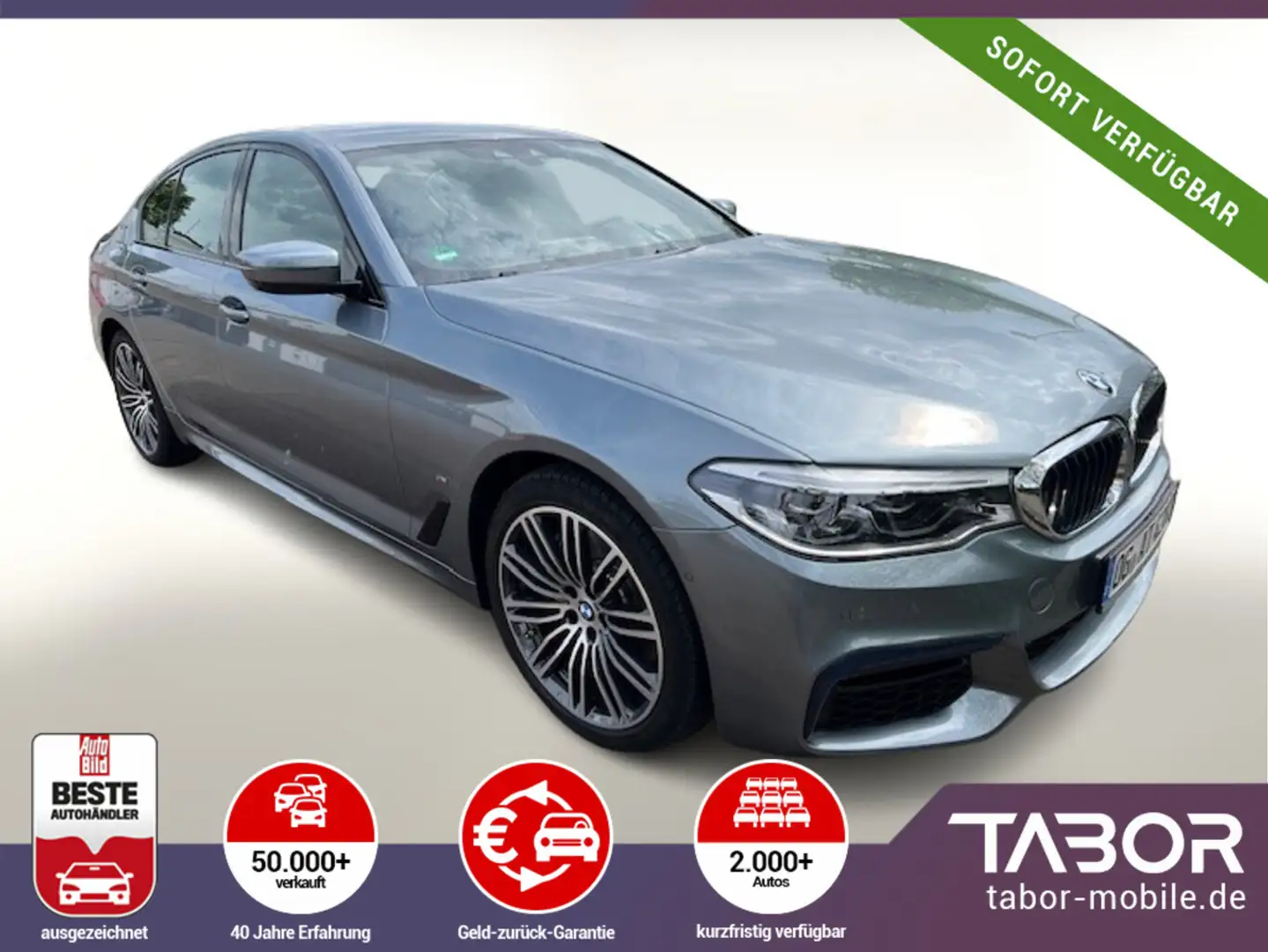 BMW 530 530e Steptronic M Sport LED Nav LM19Z ParkAs PDC Grau - 1