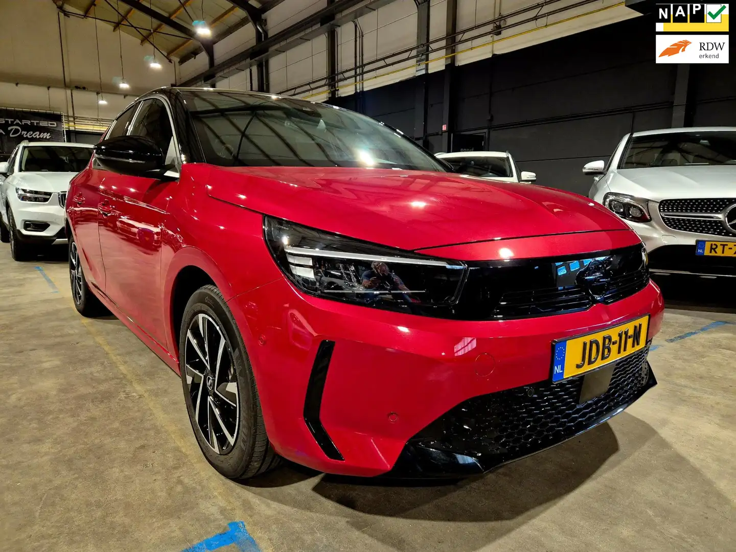 Opel Corsa 1.2 Turbo Hybrid GS - Automaat - CarPlay - Clima - Rouge - 1