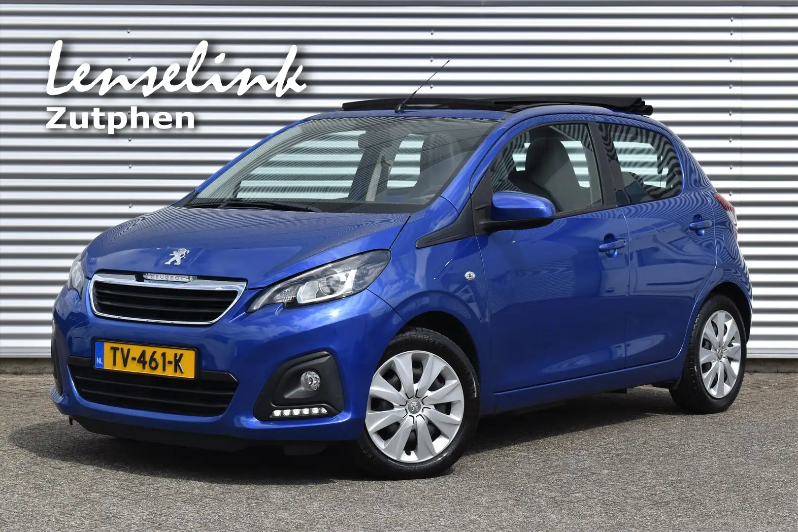 Peugeot 108 1.0 e-VTi 72pk 5Drs Active TOP! | Cabrio | Origine Bleu - 1