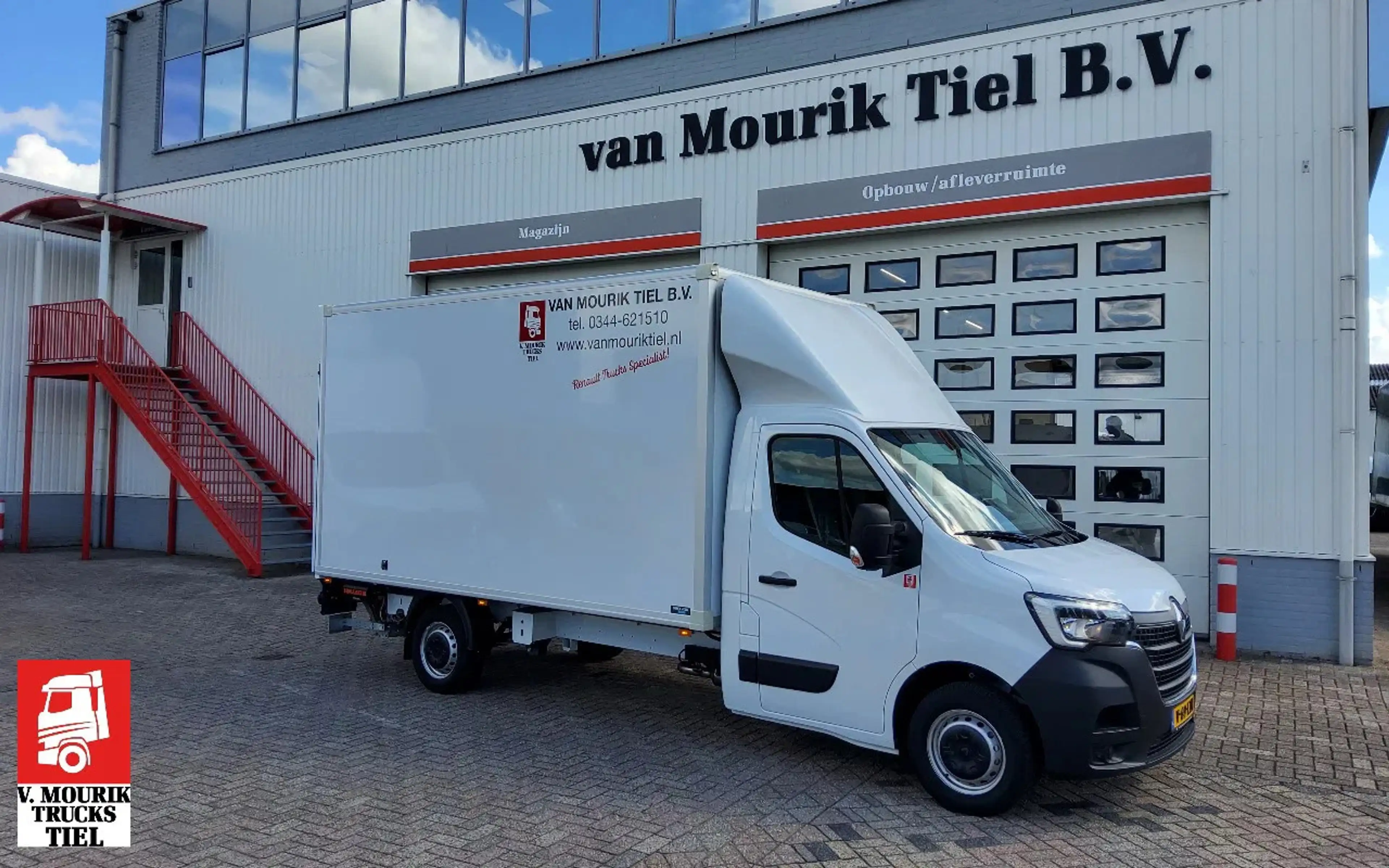 Renault Master V-69-LZN - 165.35 - OPBOUW + LAADKLEP 1000 KG. - E
