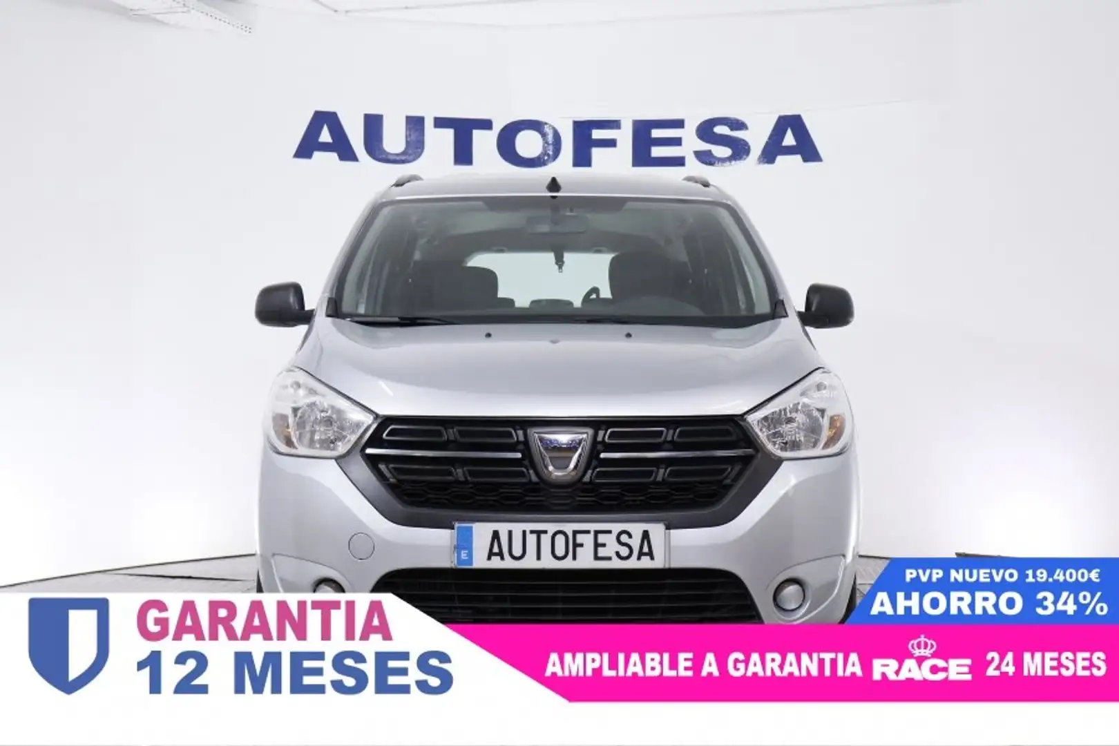 Dacia Lodgy 1.3 TCE 100CV 7PLAZAS 5P S/S # IVA DEDUCIBLE, PARK Gris - 2