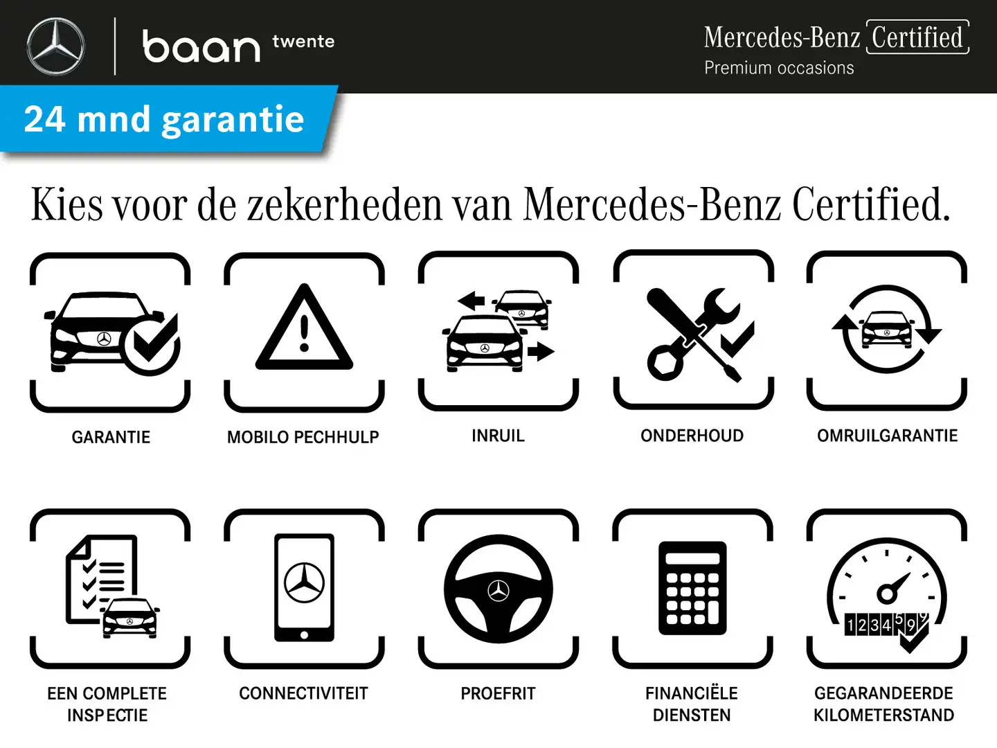 Mercedes-Benz A 250 e Premium l Panoramadak l Night Pakket l Burmester Gris - 2