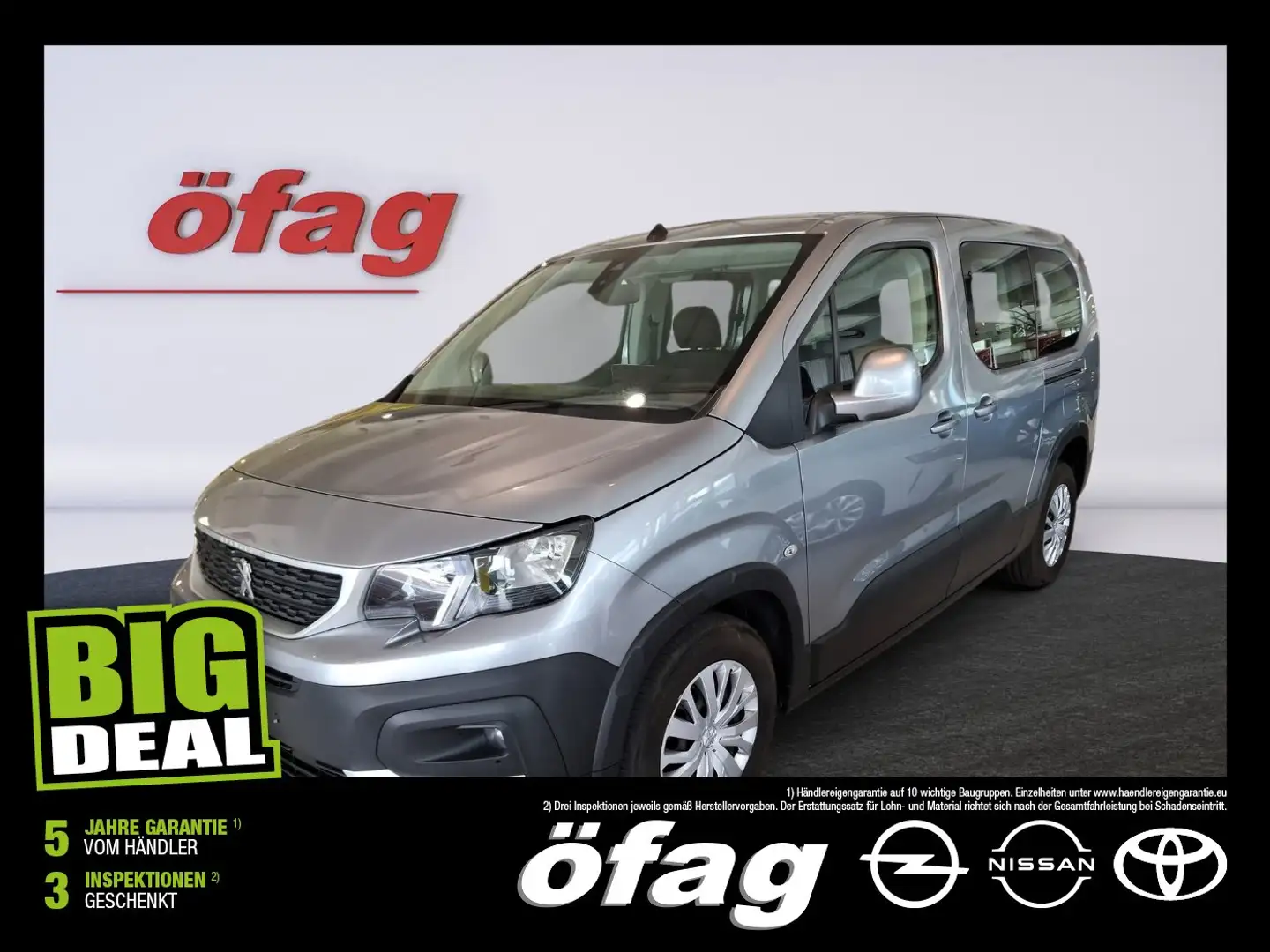Peugeot Rifter 2xKlima+KlimaA Grau - 1