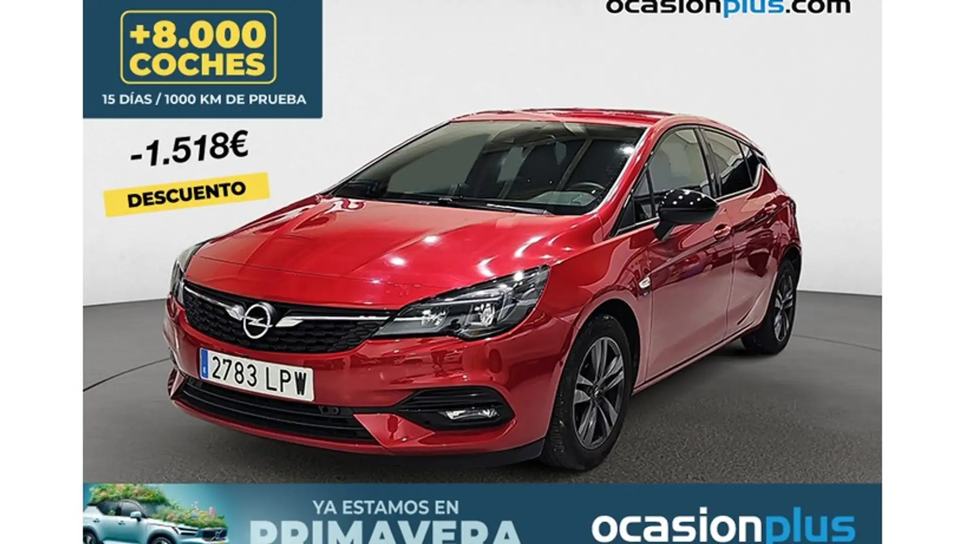 Opel Astra 1.5D S/S 2020 105 Rojo - 1
