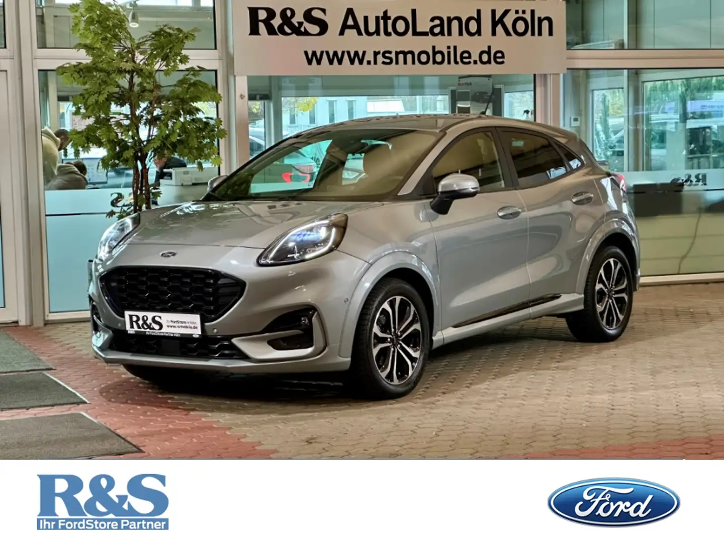 Ford Puma ST-Line+Kamera+Key-Free+Navi+Winter-P. Zilver - 1