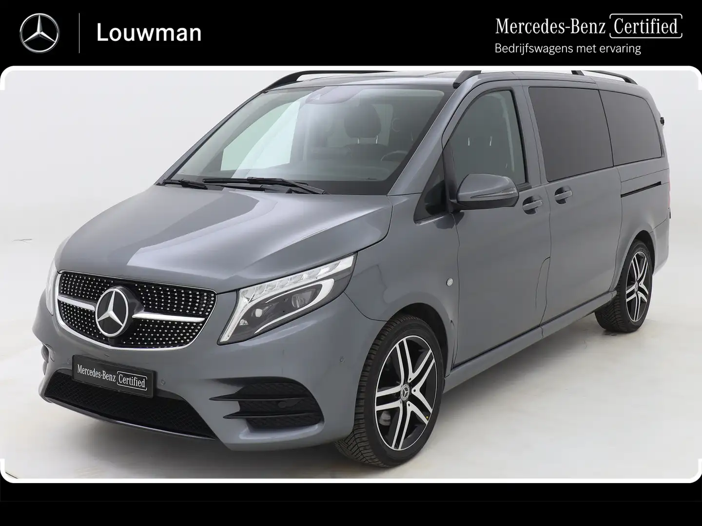 Mercedes-Benz Vito 124 CDI Lang DC 240PK AMG Line | Airmatic luchtver Gris - 1