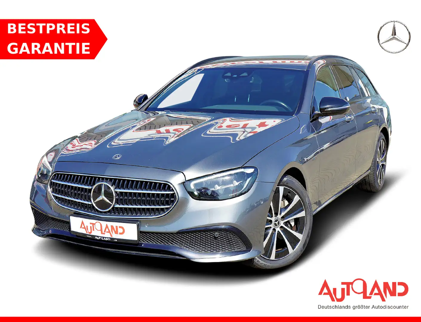 Mercedes-Benz E 300 E300 de T 9G-Tronic LED Navi Kamera Totwinkel Gris - 1