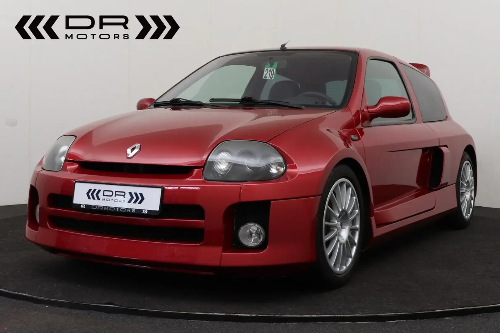 Renault Clio V6 3.0  UNICUM!! TOPSTAAT - BORDEAUX Rosso - 1