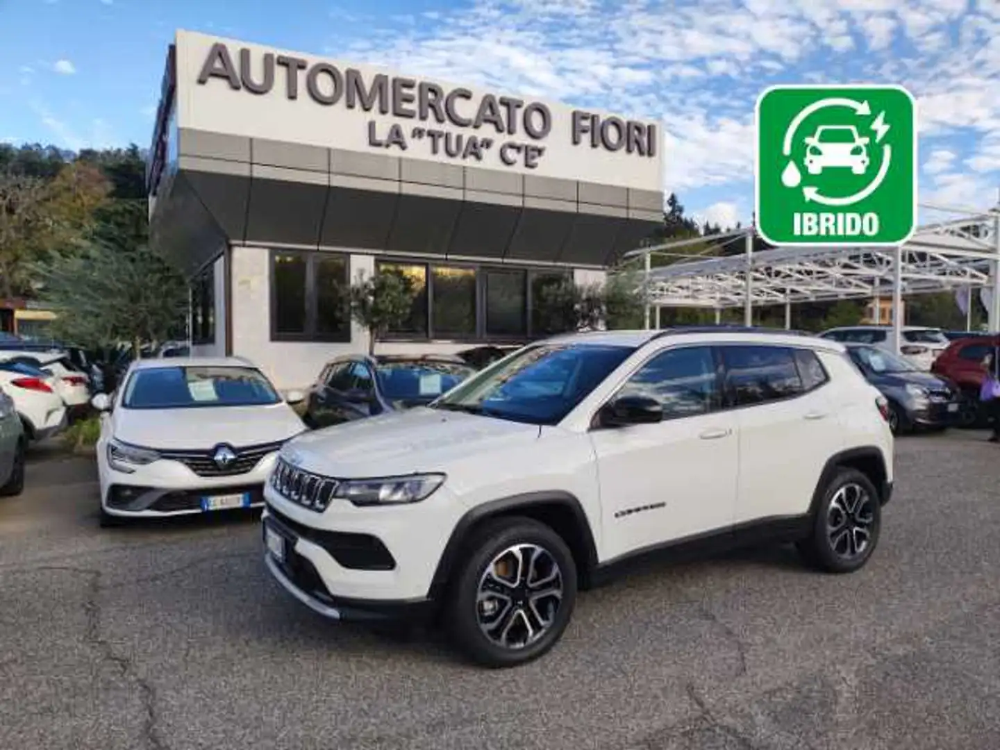 Jeep Compass 1.3 Turbo T4 PHEV Limited Bianco - 1