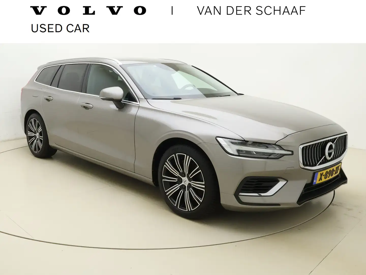 Volvo V60 T8 390pk AWD Inscription / Stoelverwarming / Leder Gris - 1