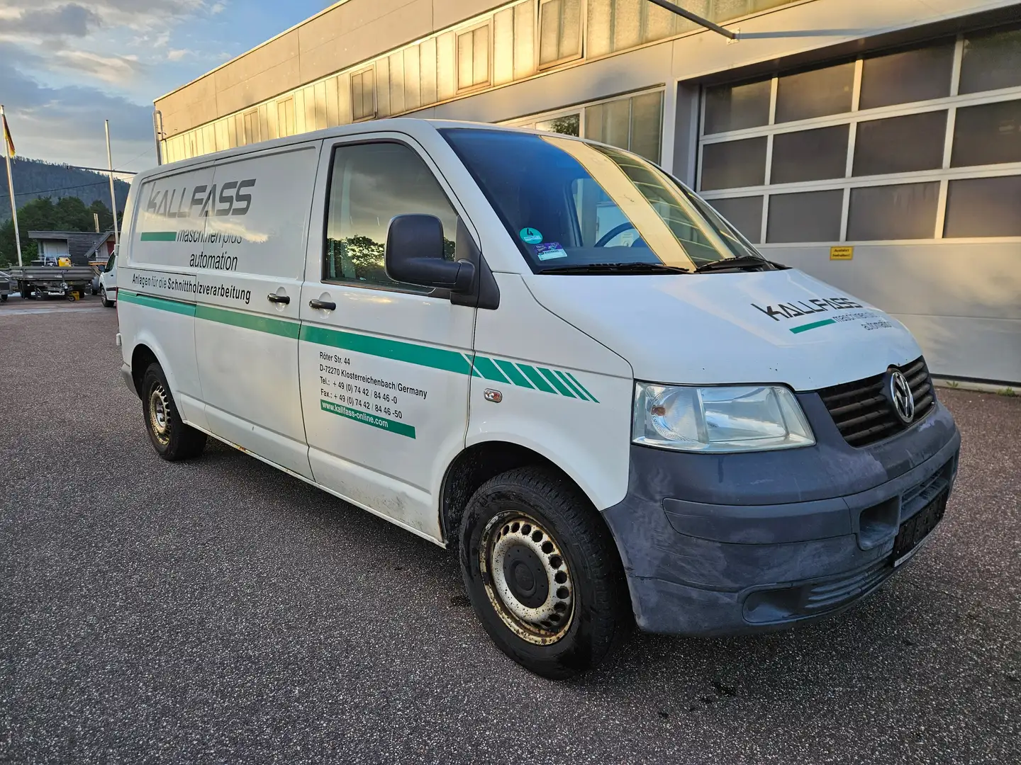 Volkswagen t5 Lang Long Klimaanlage Blanc - 1