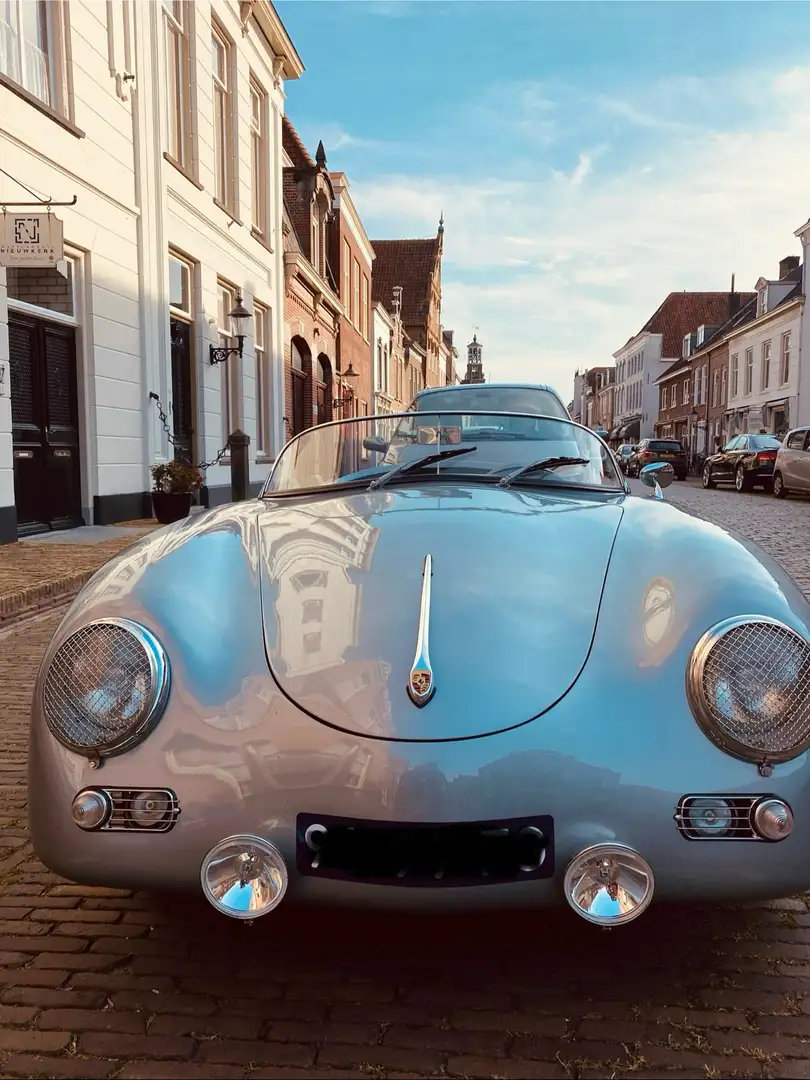 Porsche 356 Replica Carrera 356 A (1957) Zilver - 2