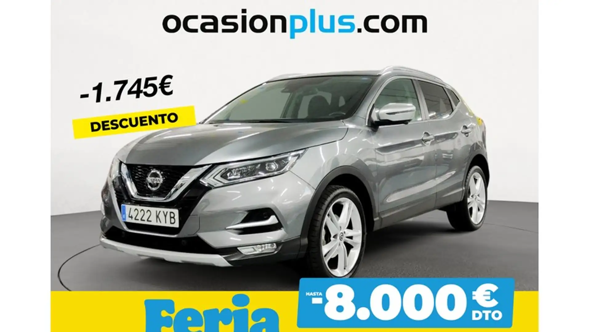 Nissan Qashqai 1.3 DIG-T N-Motion 4x2 103kW Gris - 1
