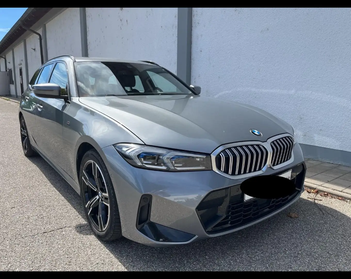 BMW 320 320d Touring mhev 48V xdrive MSport aut New Model Grau - 2