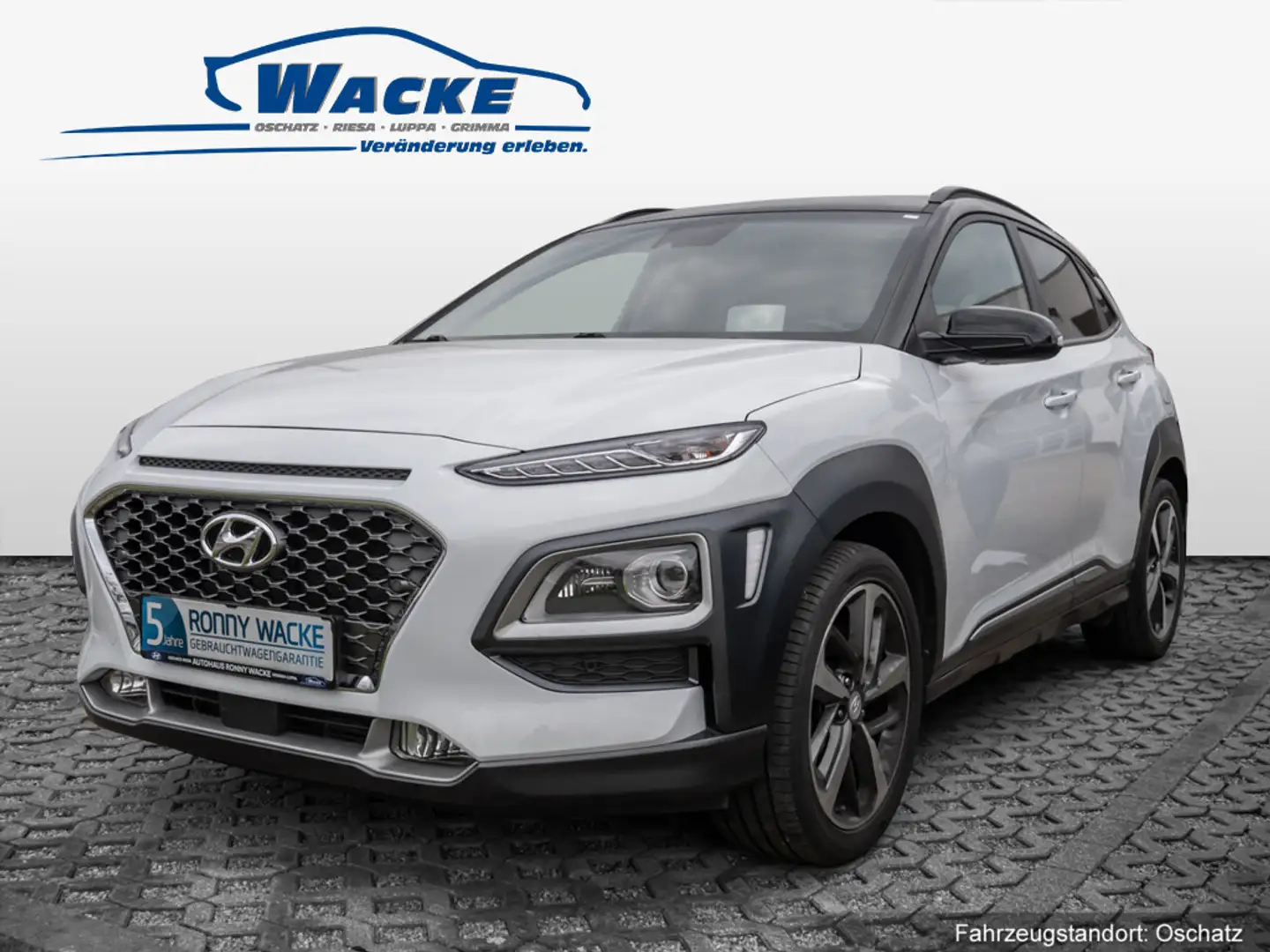 Hyundai KONA 1.6 Premium 2WD SHZ LEDER KAMERA HUD LED Bianco - 1